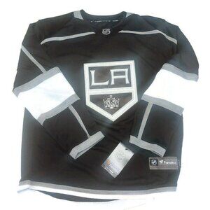 Fanatics NHL Los Angeles Kings Breakaway Jersey Mens Size Small Black Silver